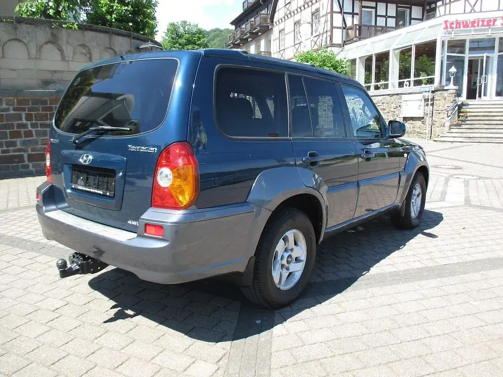 Gebraucht Hyundai Terracan 150 PS (110 kW) 2003 Mica blue SUV