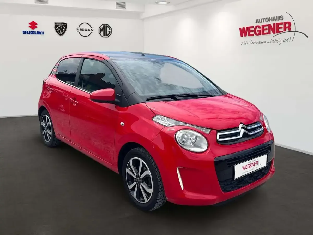 Gebraucht Citroën C1 69 PS (50 kW) 2014 Rot Kleinwagen