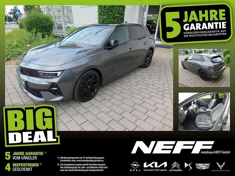 Vulkan grau Gebraucht 2022 Opel Astra GS Line Limousine | 22.880 € (Fairer Preis) - Bild 1/4