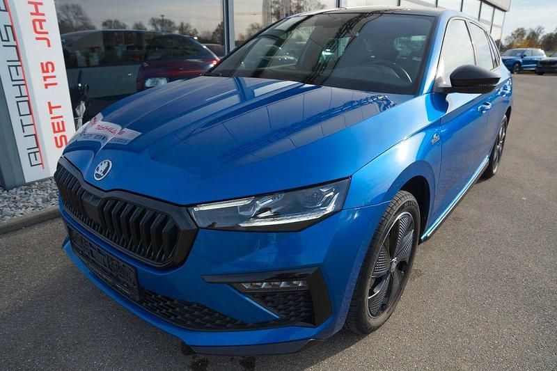 Gebraucht Skoda Scala Monte Carlo 150 PS (110 kW) 2025 Blau Kleinwagen