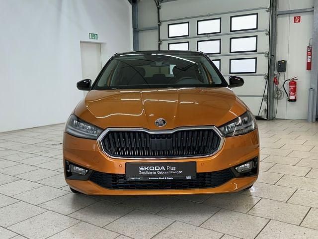 Gebraucht Skoda Fabia Style 95 PS (69 kW) 2022 Orange Limousine