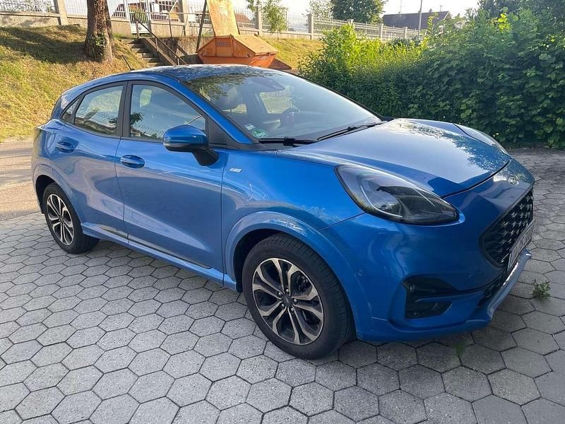 Blau Gebraucht 2020 Ford Puma ST-Line SUV | 13.900 € (Fairer Preis) - Bild 1/3