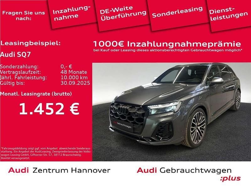 Daytonagrau perleffekt Gebraucht 2024 Audi SQ7 SUV | 117.990 € - Bild 1/4