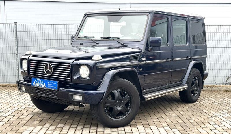 Blau Gebraucht 2002 Mercedes G500 SUV | 24.950 € (Guter Preis) - Bild 1/4