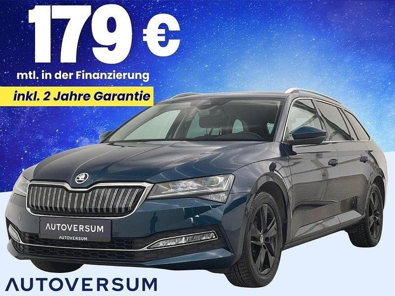 Gebraucht Skoda Superb Style 218 PS (160 kW) 2022 Lavablau metallic Kombi