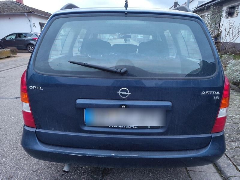 Gebraucht Opel Astra 75 PS (55 kW) 2000 Blau Kombi