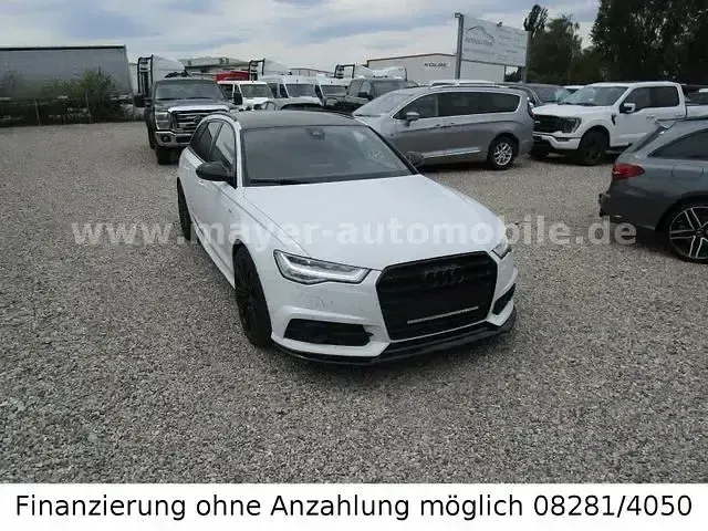 Gebraucht Audi A6 Black Edition 190 PS (139 kW) 2018 Gletscherweiss (metallic) Kombi