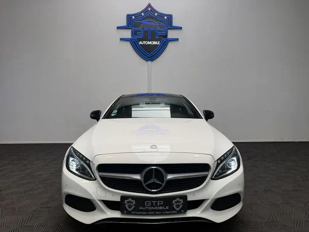 Second-hand Mercedes C200 184 CP (135 kW) 2016 Alb Coupe