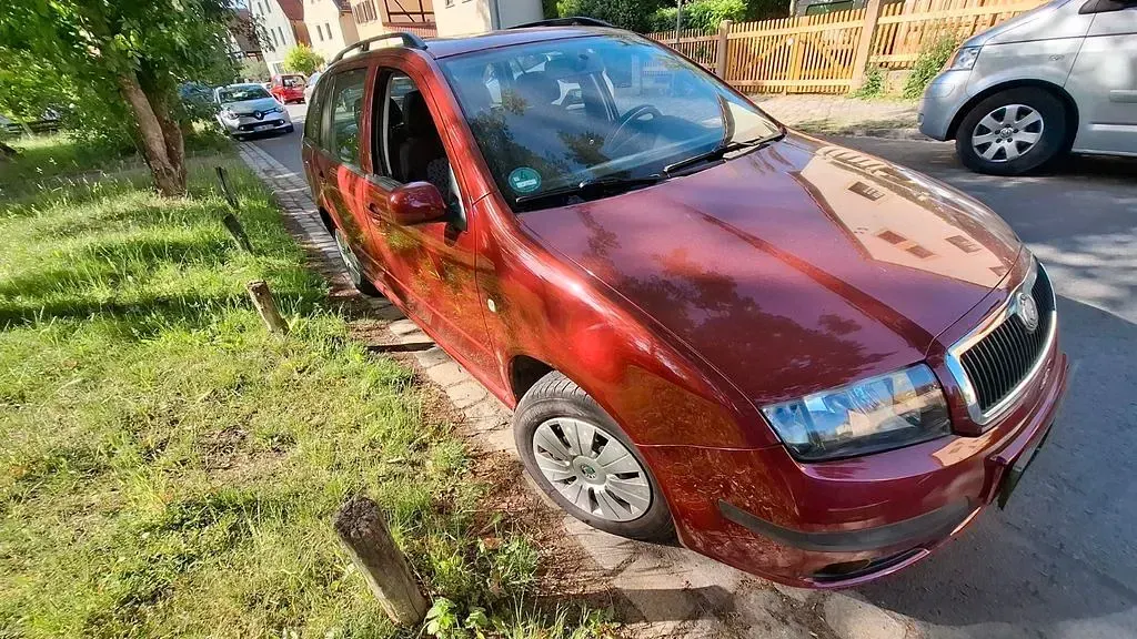 Gebraucht Skoda Fabia Classic 80 PS (58 kW) 2007 Rot Kombi