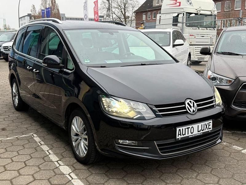 Gebraucht VW Sharan Highline 200 PS (147 kW) 2012 Schwarz Van / Kleinbus