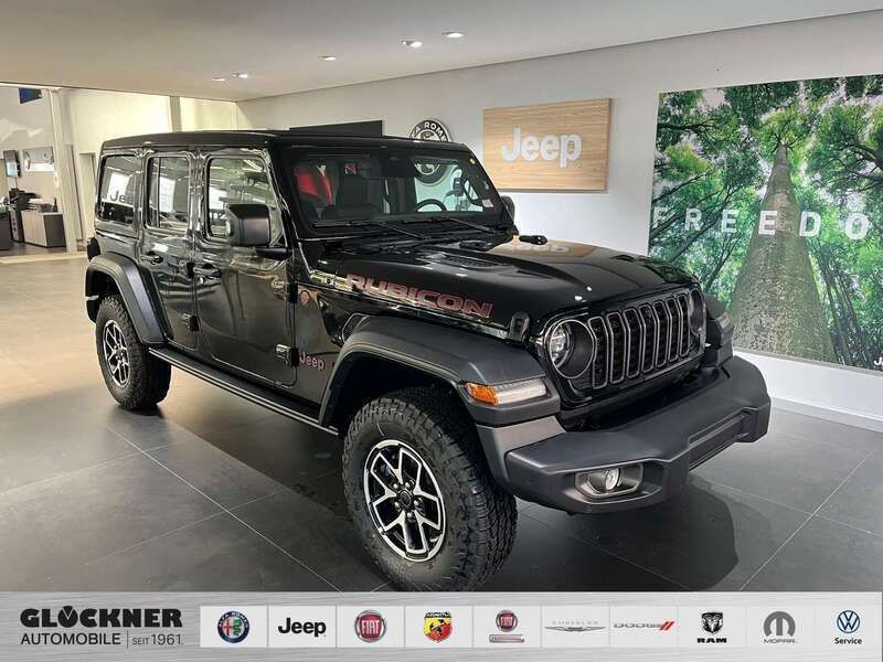 Schwarz Gebraucht 2024 Jeep Wrangler Rubicon SUV | 65.990 € (Fairer Preis) - Bild 1/4