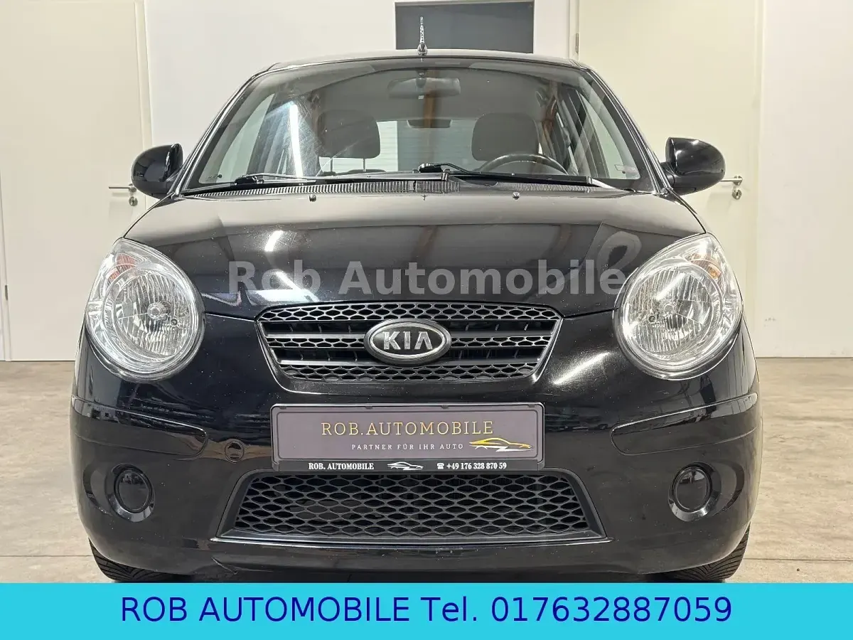 Gebraucht Kia Picanto Start 65 PS (47 kW) 2009 Schwarz Kleinwagen