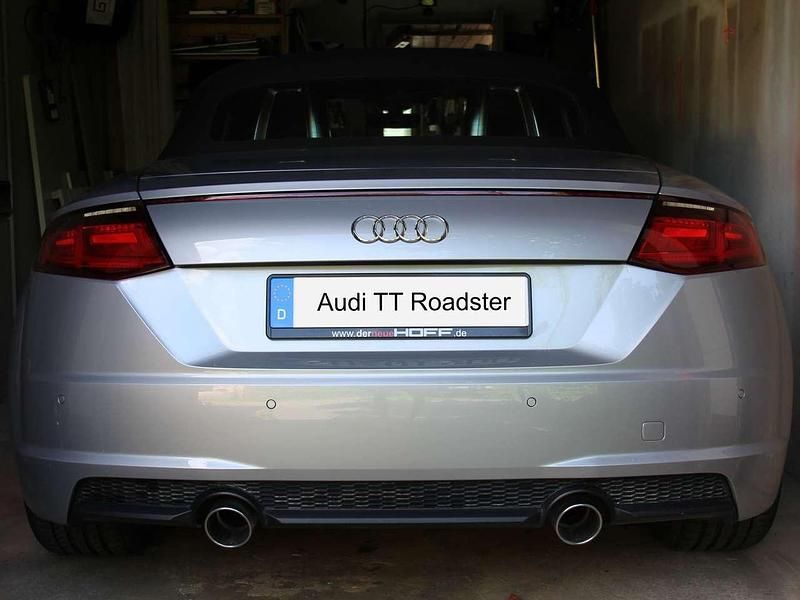 Silber Gebraucht 2021 Audi TT Roadster Cabrio | 32.500 € (Fairer Preis) - Bild 1/4