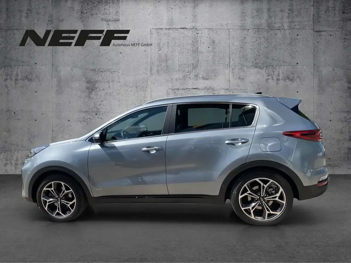 Gebraucht Kia Sportage GT-Line 177 PS (130 kW) 2021 Lunarsilber SUV