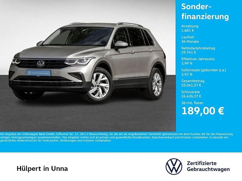 Silber Gebraucht 2023 VW Tiguan Move SUV | 31.422 € (Guter Preis) - Bild 1/4