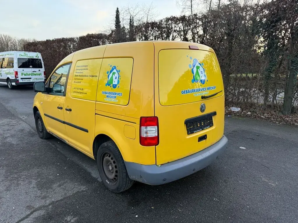 Gebraucht VW Caddy 105 PS (77 kW) 2006 Gelb Van / Kleinbus