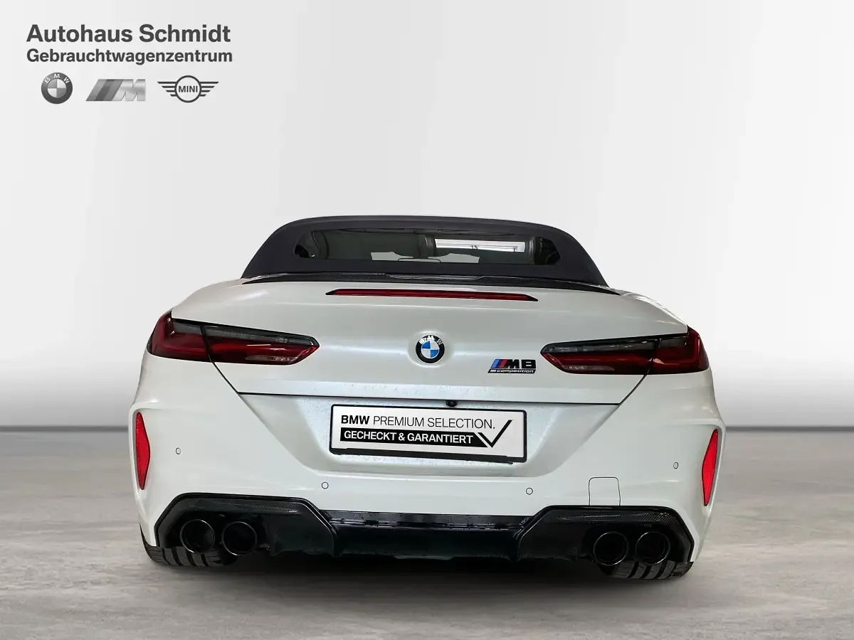 Gebraucht BMW M8 Cabriolet Competition Edition 625 PS (459 kW) 2021 Weiß Cabrio
