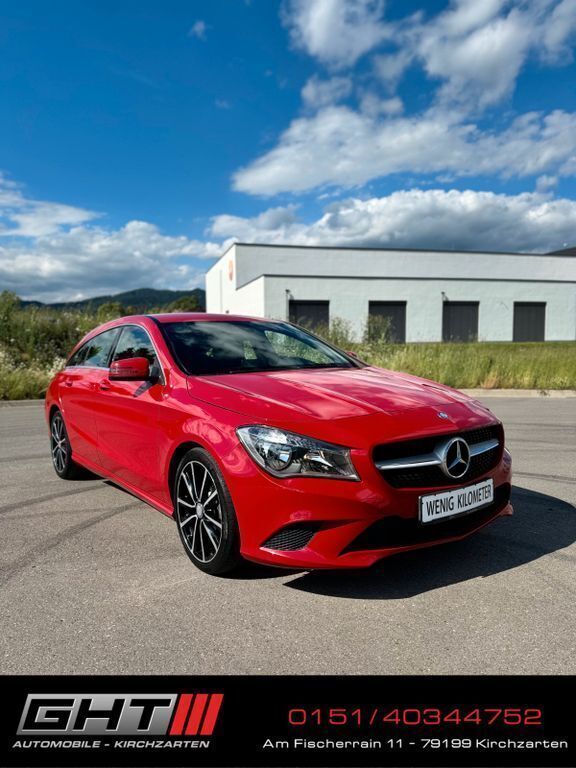 Rot Gebraucht 2015 Mercedes CLA200 Shooting Brake Kombi | 16.990 € (Guter Preis) - Bild 1/4