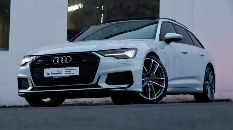 Gletscherweiß metallic Gebraucht 2020 Audi A6 S-Line Kombi | 44.980 € - Bild 1/4