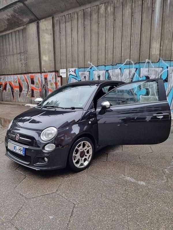 Gebraucht Fiat 500 S 86 PS (63 kW) 2013 Schwarz Kleinwagen