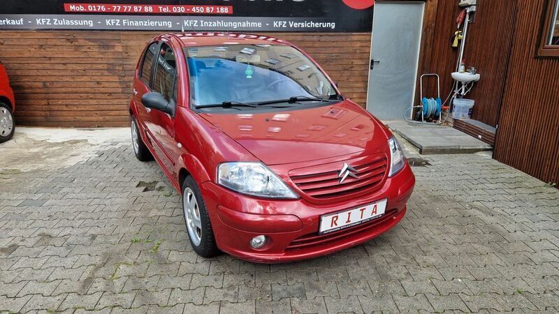 Rot Gebraucht 2004 Citroën C3 Exclusive Kleinwagen | 3.980 € (Etwas zu teuer) - Bild 1/4
