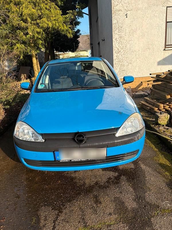 Gebraucht Opel Corsa 58 PS (42 kW) 2002 Blau Kleinwagen