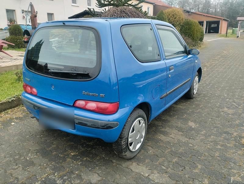 Gebraucht Fiat Seicento 54 PS (39 kW) 2002 Blau Kleinwagen
