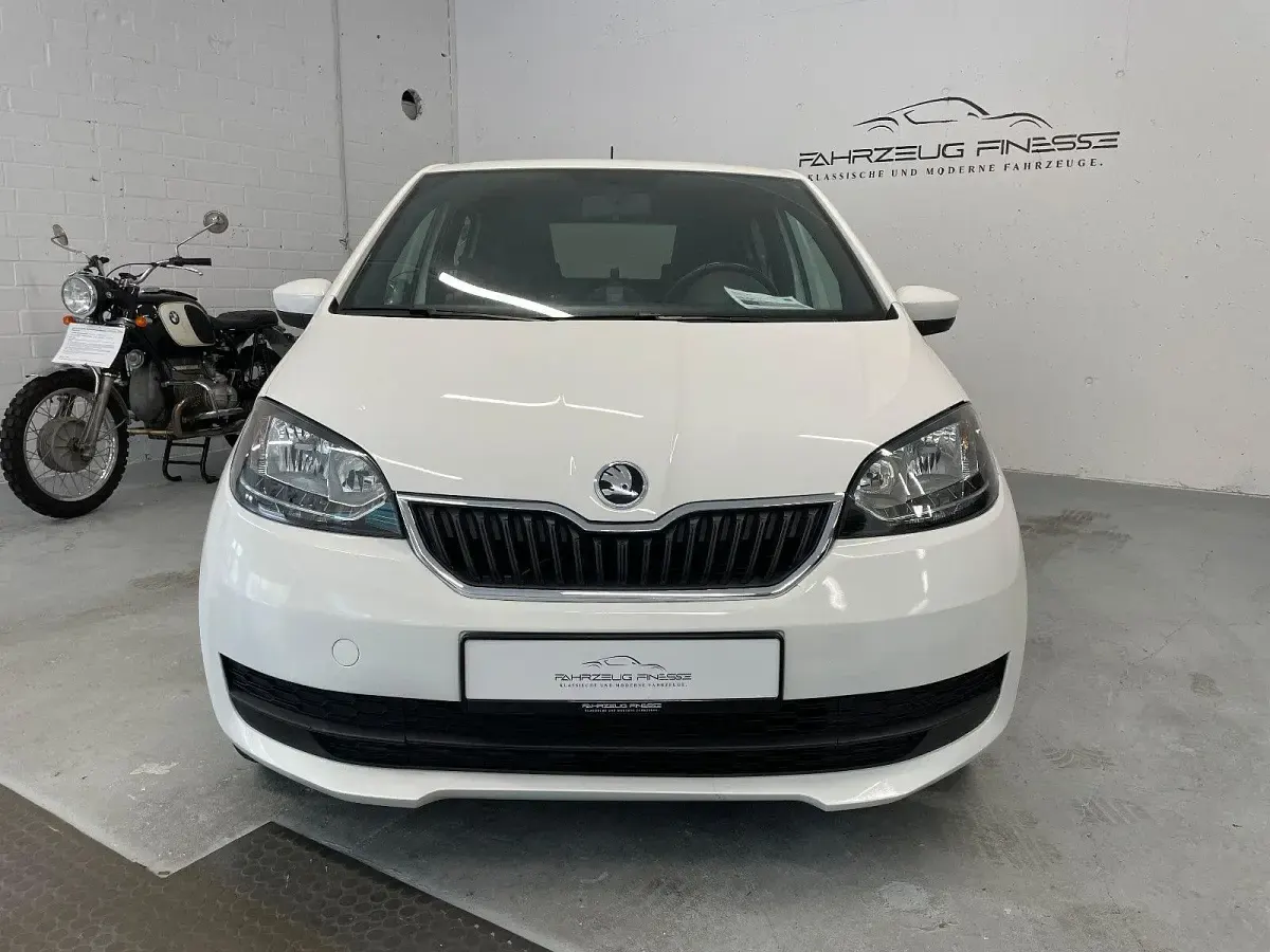 Gebraucht Skoda Citigo Clever 60 PS (44 kW) 2019 Weiß Kleinwagen