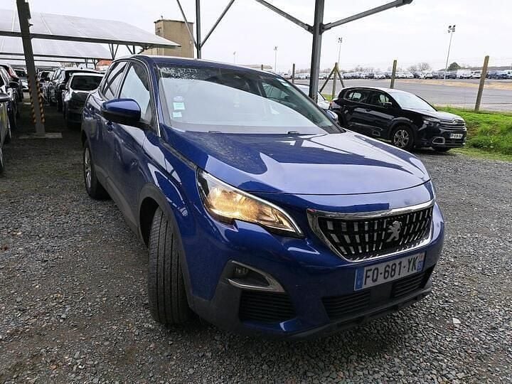 Blau Gebraucht 2020 Peugeot 3008 Business-Line SUV | 14.990 € (Superpreis) - Bild 1/4