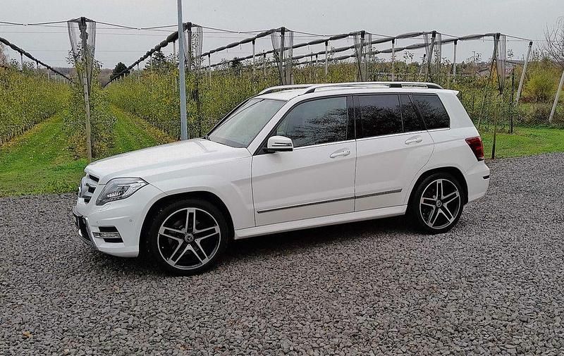 Gebraucht Mercedes GLK250 AMG line 211 PS (155 kW) 2014 Weiß SUV