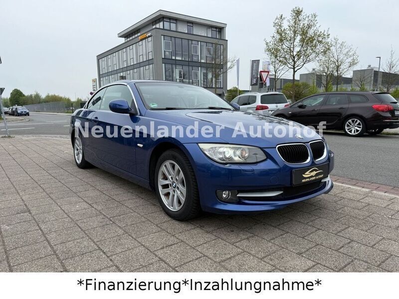 Gebraucht BMW 318 Cabriolet Sport Line 143 PS (105 kW) 2010 Blau Cabrio
