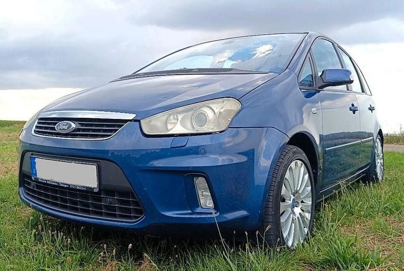 Blau Gebraucht 2007 Ford C-MAX Titanium Van / Kleinbus | 1.900 € (Fairer Preis) - Bild 1/4