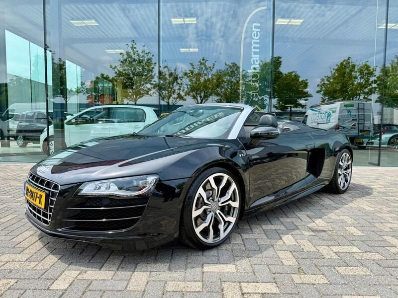 Schwarz Gebraucht 2010 Audi R8 Spyder Cabrio | 97.000 € - Bild 1/4