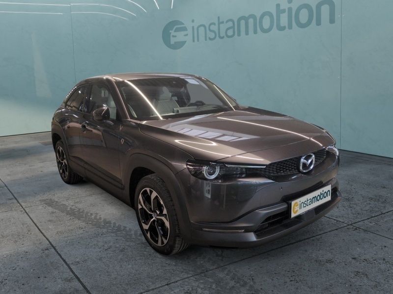 Grau Neu 2024 Mazda MX30 Makoto SUV | 30.740 € (Fairer Preis) - Bild 1/4