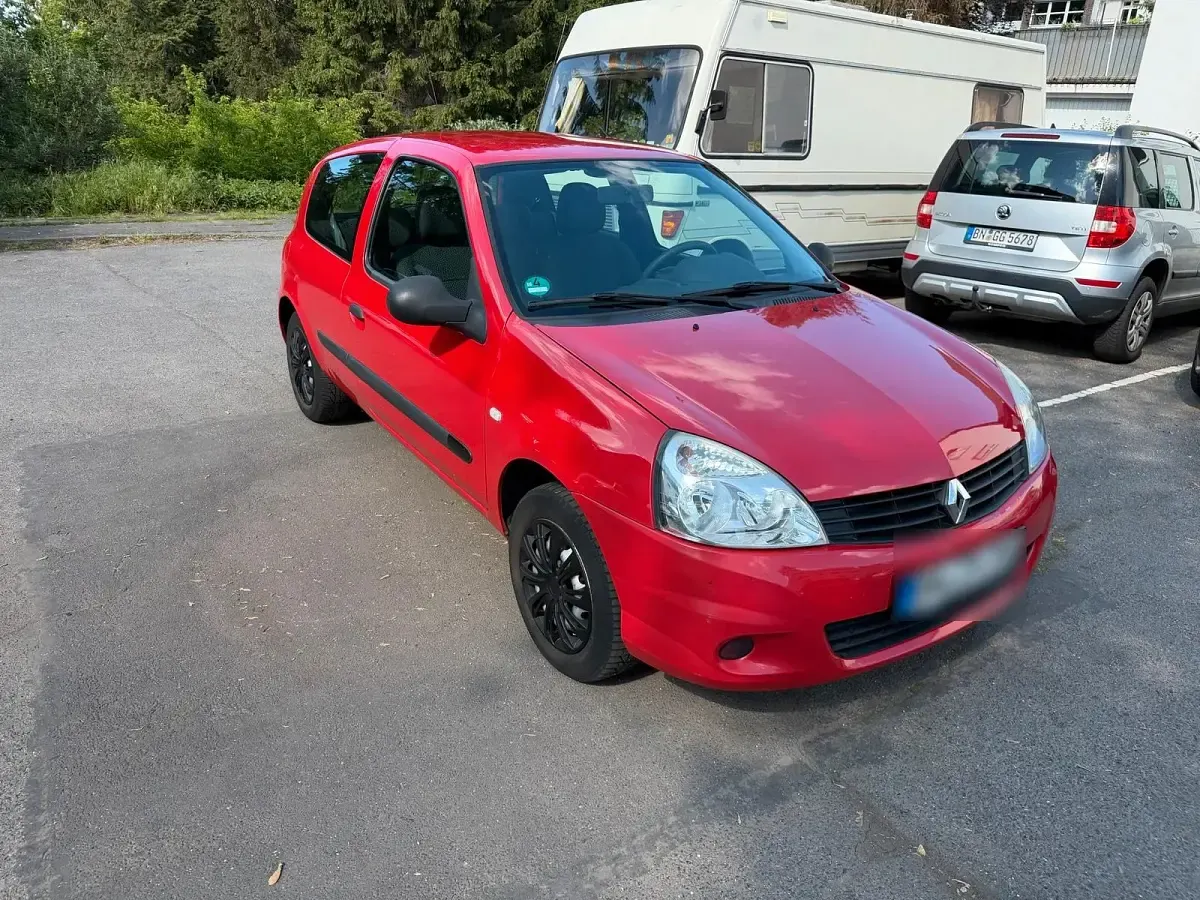Gebraucht Renault Clio Campus 58 PS (42 kW) 2009 Rot Kleinwagen