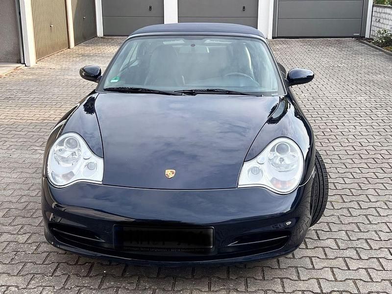 Blau Gebraucht 2002 Porsche 911 Carrera Cabriolet Cabrio | 32.200 € (Fairer Preis) - Bild 1/4
