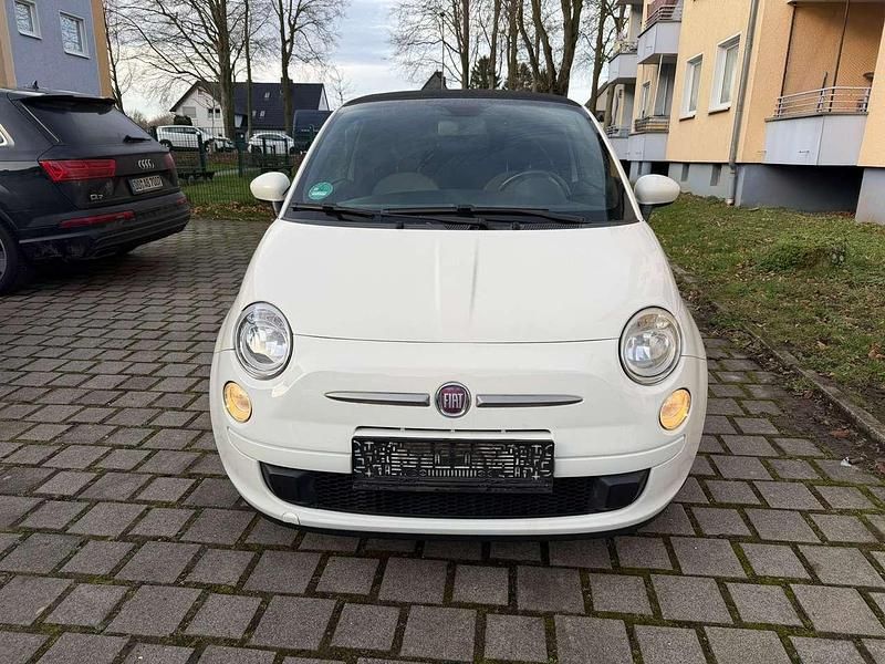Gebraucht Fiat 500 86 PS (63 kW) 2011 Weiß Cabrio
