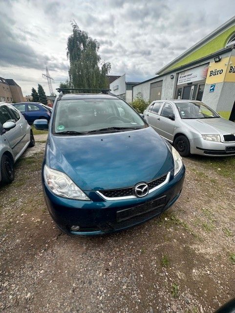 Blau Gebraucht 2008 Mazda 5 Exclusive Van / Kleinbus | 890 € (Superpreis) - Bild 1/4