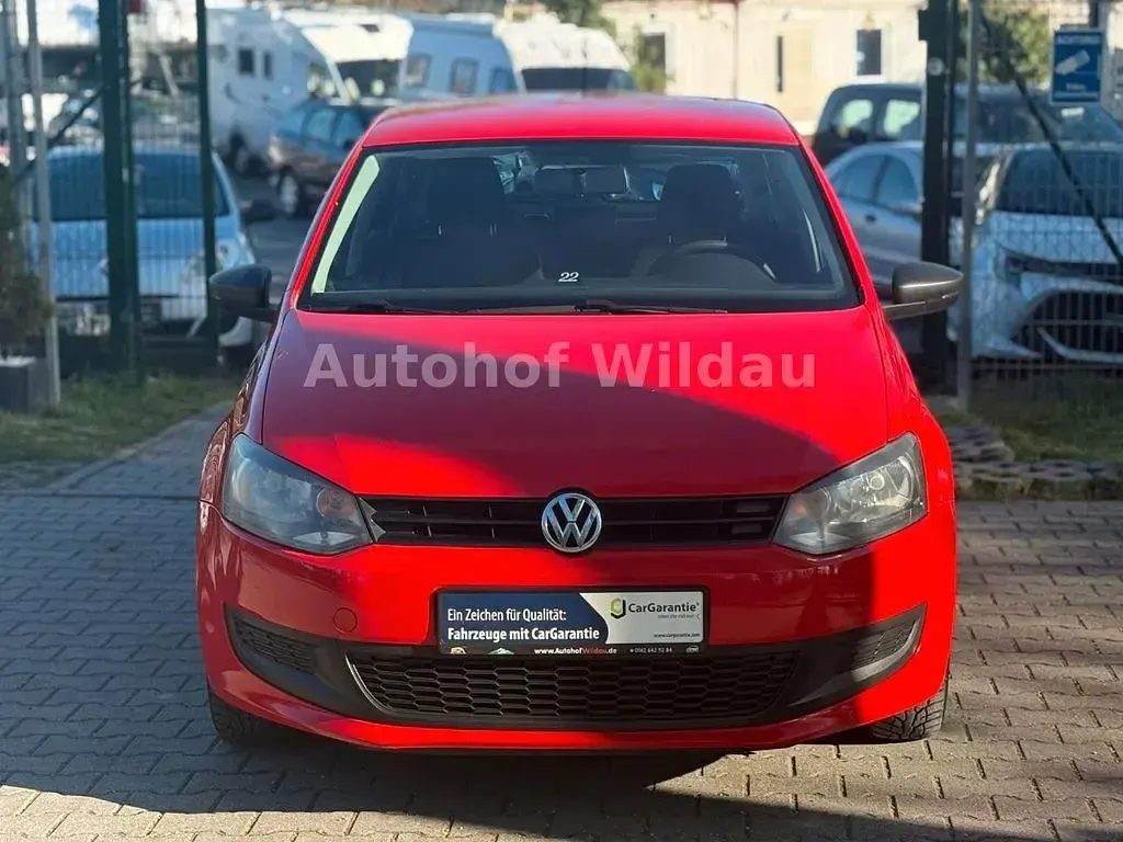 Brugt VW Polo Trendline 60 HK (44 kW) 2010 Rød Hatchback