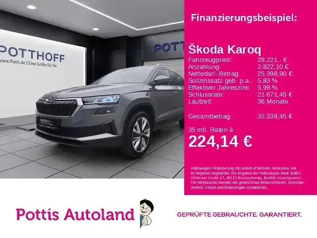 Gebraucht Skoda Karoq Selection 150 PS (110 kW) 2025 SUV