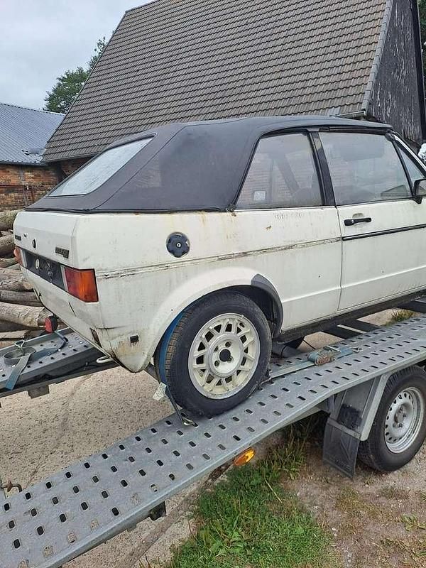 Gebraucht VW Golf Cabriolet 75 PS (55 kW) 1983 Weiß Cabrio
