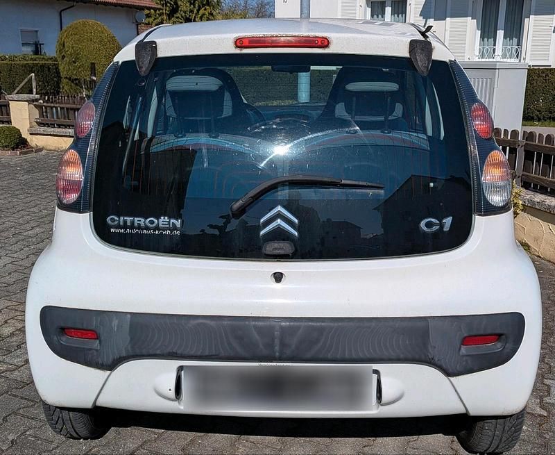 Gebraucht Citroën C1 68 PS (50 kW) 2009 Weiß Kleinwagen