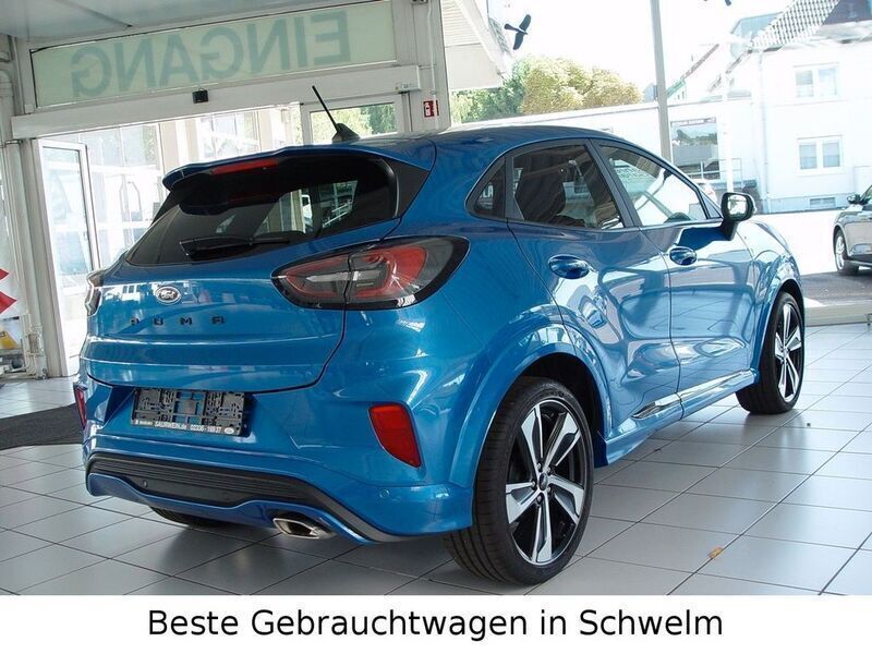 Gebraucht Ford Puma ST-Line 125 PS (91 kW) 2021 Blau metallic Coupé