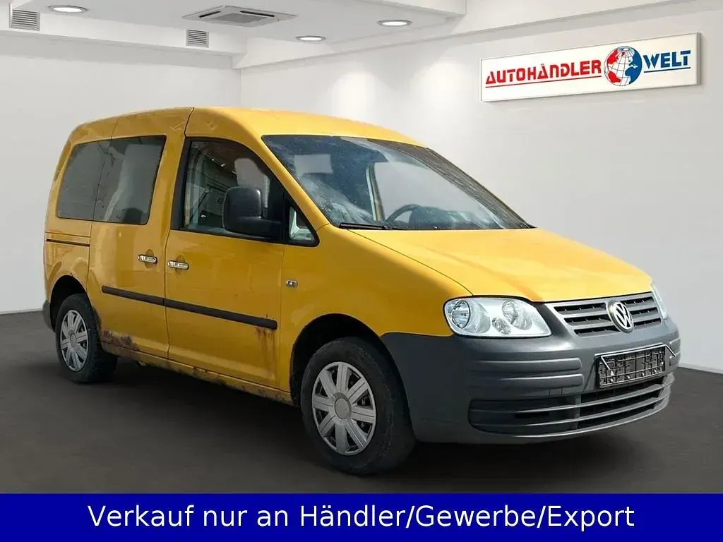 Brugt VW Caddy 69 HK (50 kW) 2004 Gul MPV