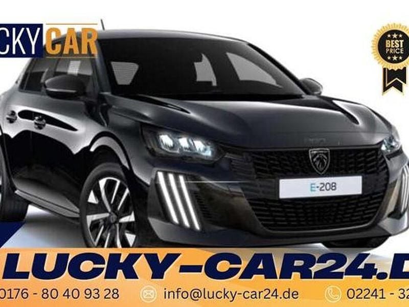 Schwarz Gebraucht 2024 Peugeot e-208 Kleinwagen | 21.563 € (Guter Preis) - Bild 1/2