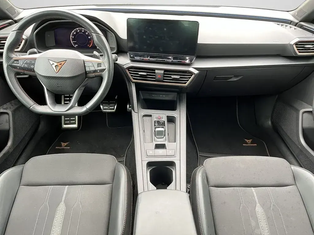 Gebraucht Cupra Leon 245 PS (180 kW) 2022 Midnight schwarz metallic (metallic) Limousine