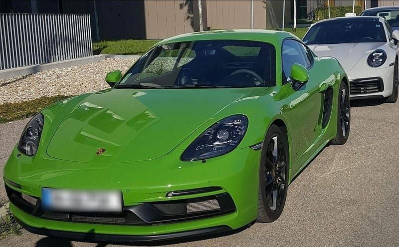 Gebraucht Porsche Cayman GTS 366 PS (269 kW) 2019 Grün Coupé