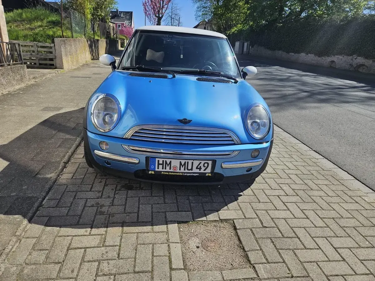 Używany Mini Cooper 116 KM (85 kW) 2004 Niebieski Hatchback