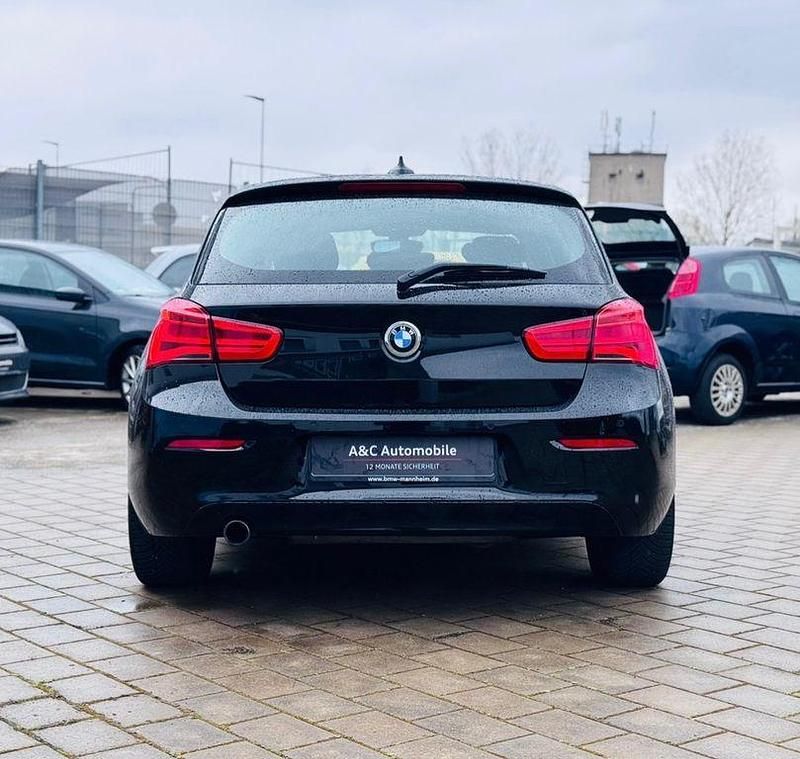Gebraucht BMW 116 Advantage 109 PS (80 kW) 2016 Schwarz Kleinwagen