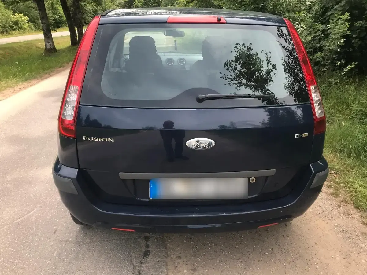 Occasion Ford Fusion 68 ch (50 kW) 2008 Bleue Citadine